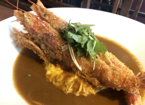 エビフライカレー