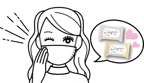 メイクジェニック　メイク直し乳液コットンシート