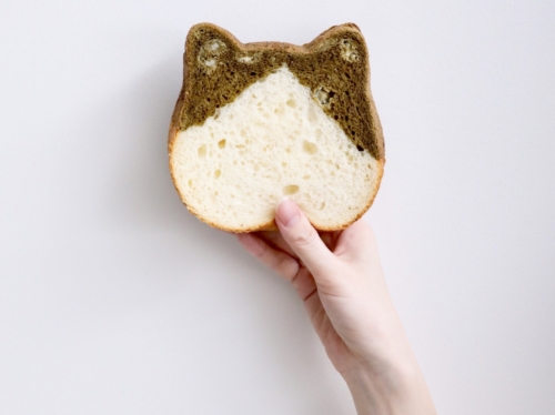 ねこねこ食パン　ほうじ茶