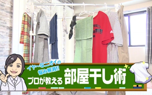 プロ直伝部屋干し術