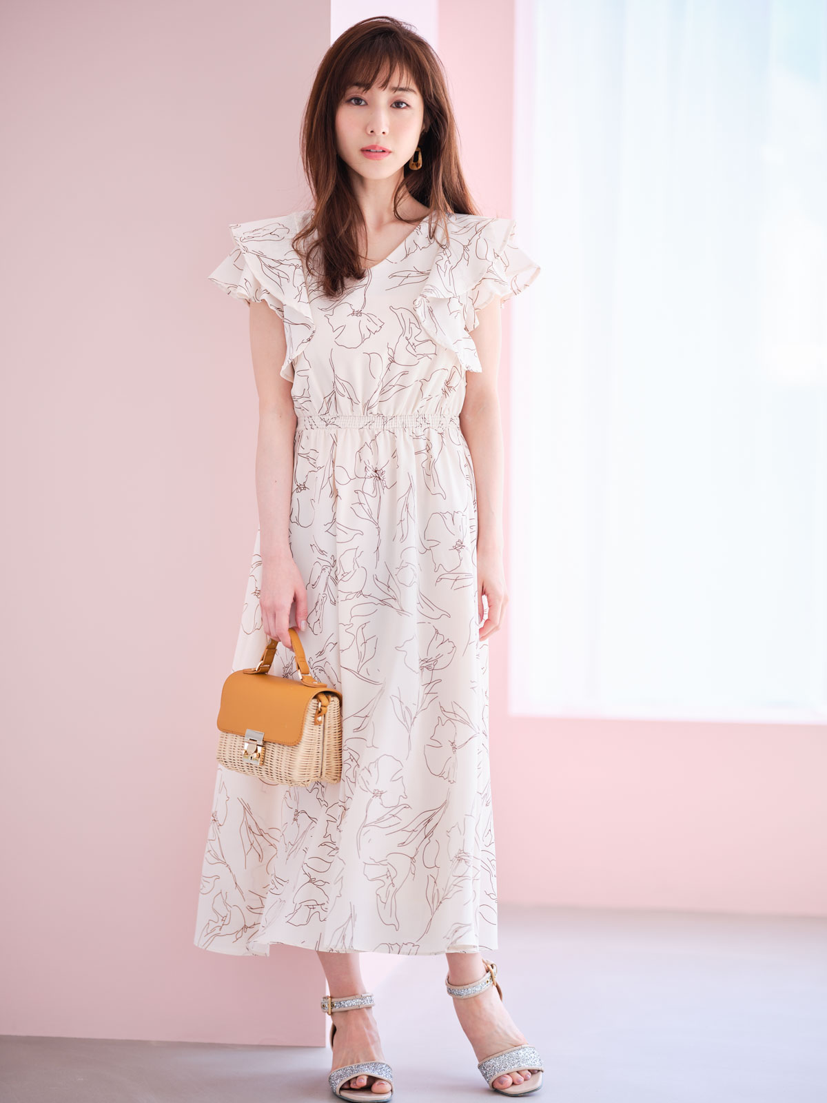 田中みな実着用ダブルスタンダードクロージングサロペット