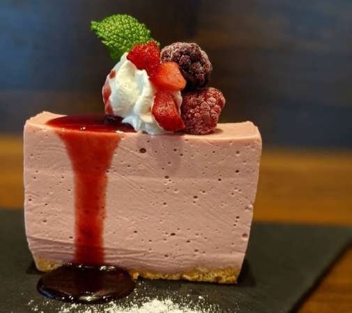 cosaell coffee and cheesecake