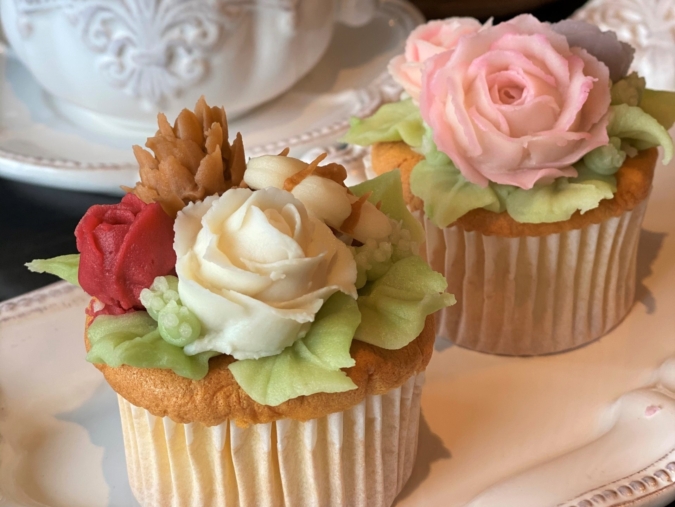 cafe&sweets Sweet Lulu　あんフラワーケーキ