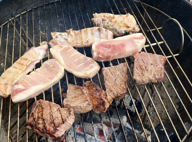 『舞鶴公園 BBQ GARDEN』贅沢お肉3種メガ盛りBBQプランのお肉
