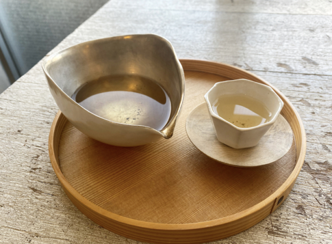 「筥崎荘々」のジャスミン茶