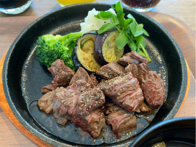 alnicoステーキランチ