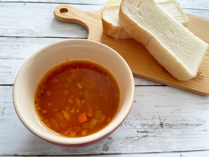無印良品『食べるスープ 5種野菜のミネストローネ』