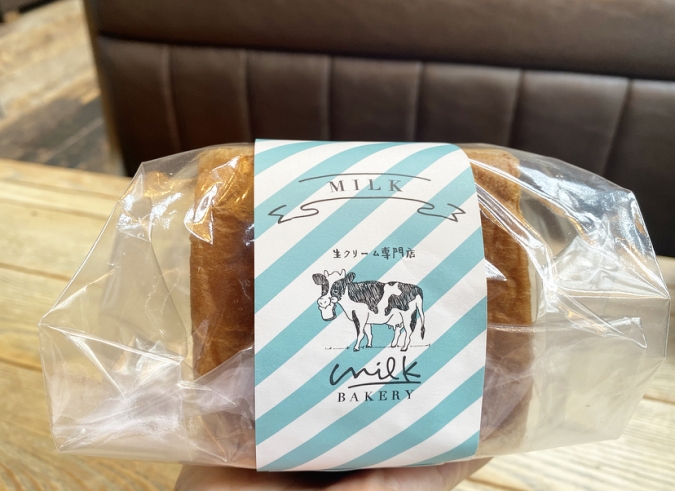 「MILK BAKERY」の特濃ミルク食パン