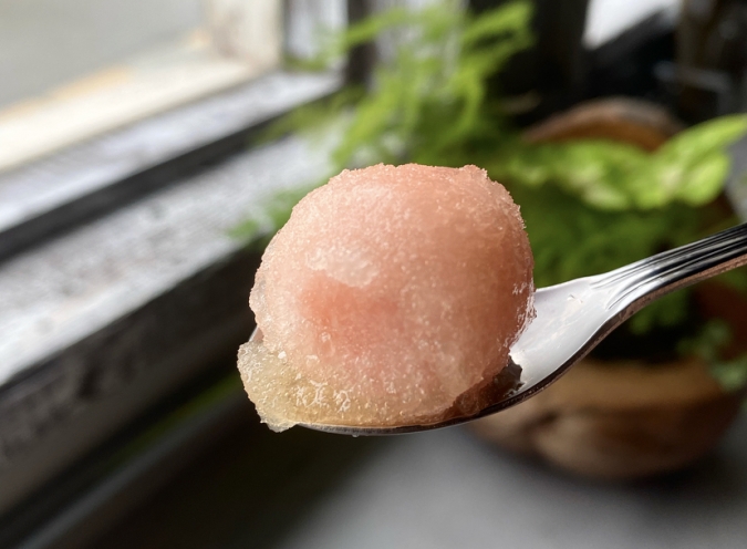 YAKIGASHI CAFE ottimo（焼き菓子カフェ オッティモ）ピンクレモンかき氷