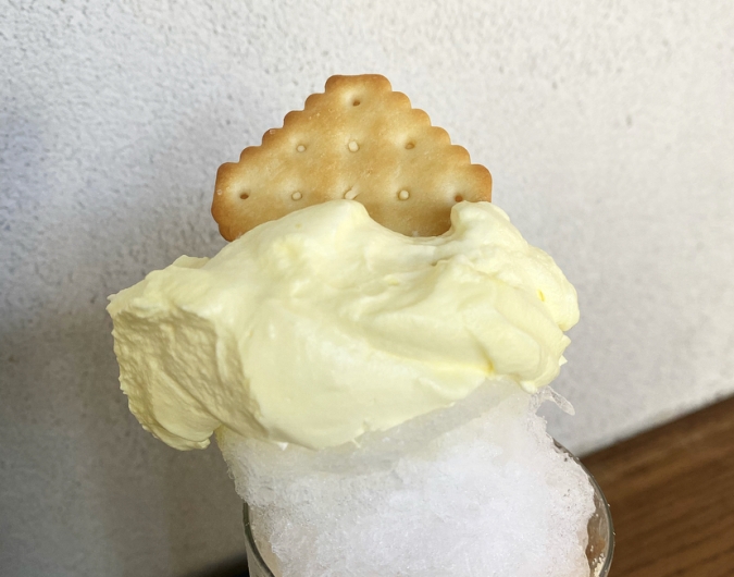 『Coperta』爽やかレモンかき氷パフェ