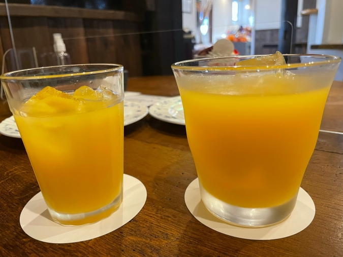 L’oiseau Bleu（ロワゾーブルー）　オレンジジュース