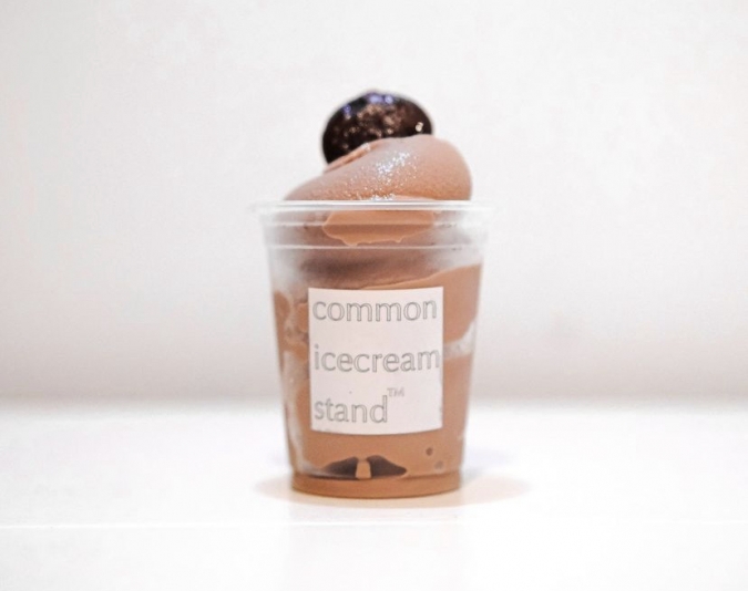 『common icecream stand(コモンアイスクリームスタンド)』マロンソフトクリーム