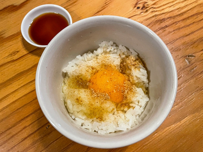 グリルSumitoko（すみとこ）　自家製たれの卵かけご飯