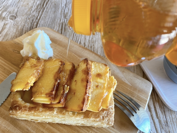 ローソン「バスチ―」のチーズアップルパイアレンジレシピ