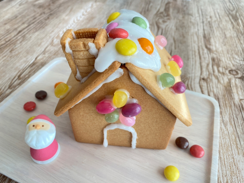 無印良品 クリスマスにおすすめ お菓子の家を作ってみた Arne