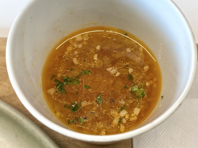 TRATTORIA KIKUYA（トラットリアキクヤ）　モーニングのスープ