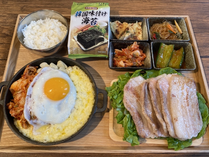 韓国料理 ダンダン　熱々チーズサムギョプサル定食