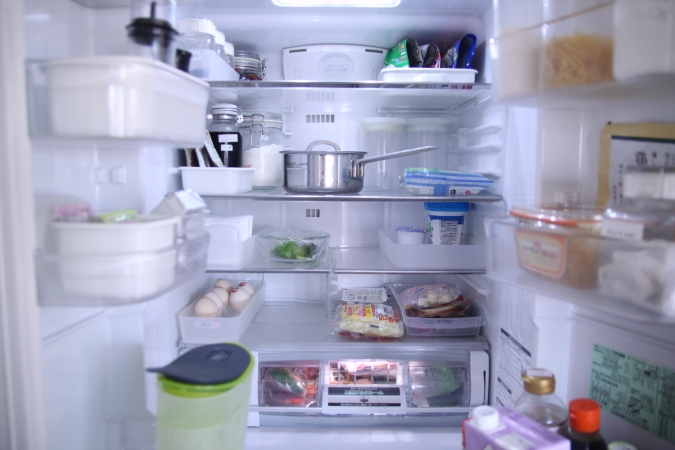 冷蔵庫の中は余白が必要