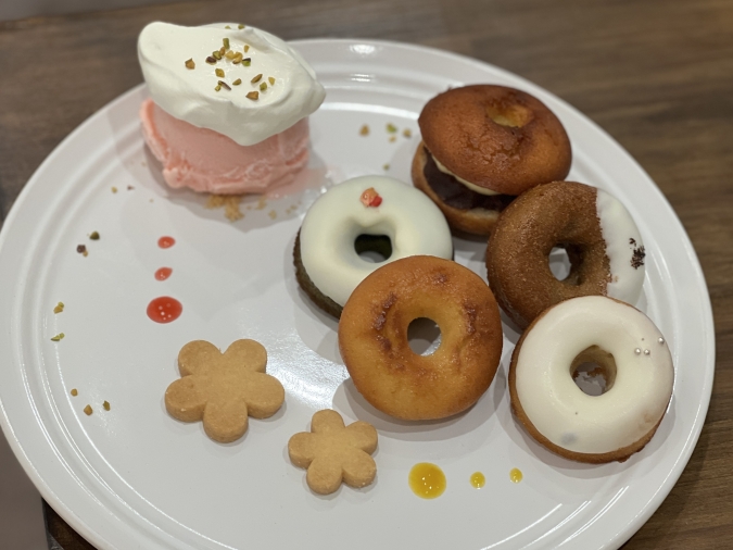 donut no oto＆milkドーナツイートインプレート