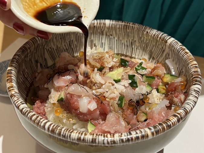 極み海鮮丼（梅）　醤油