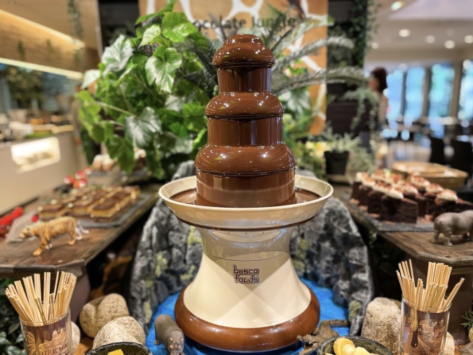 ANAクラウンブラザホテル：チョコレートフォンデュ