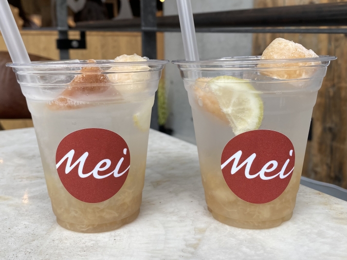 Mei Cafe　桃ソーダ