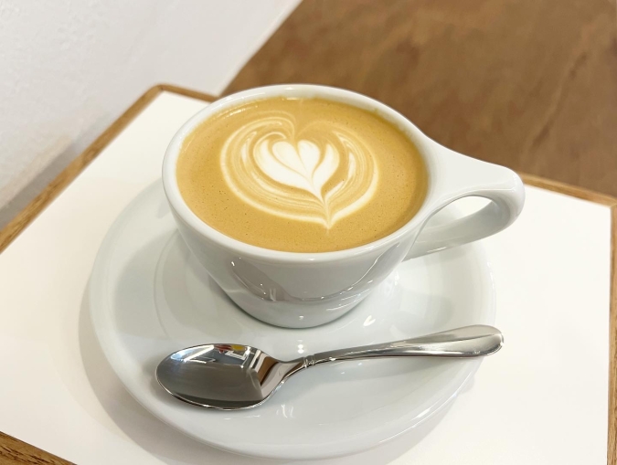 A little COFFEE　カフェラテ