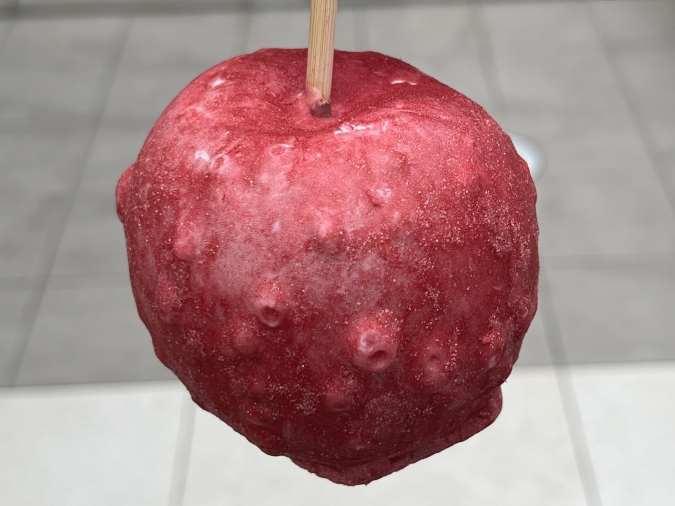 りんご飴（Wベリーホワイトチョコレート）林檎堂（りんごどう）