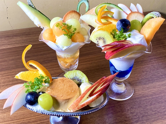KOKURA堂プリンアラモード＆パフェ