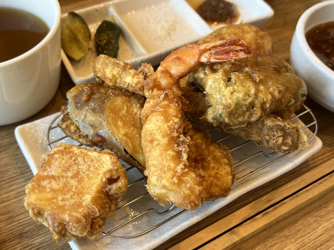 テンプラデンブラ　天ぷら定食