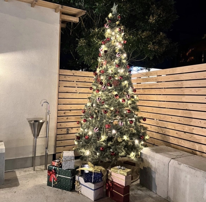 トナリノカフェ　クリスマスツリー
