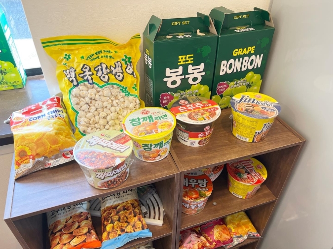 韓国料理 당당（ダンダン）福岡店　ラーメンなど韓国食品