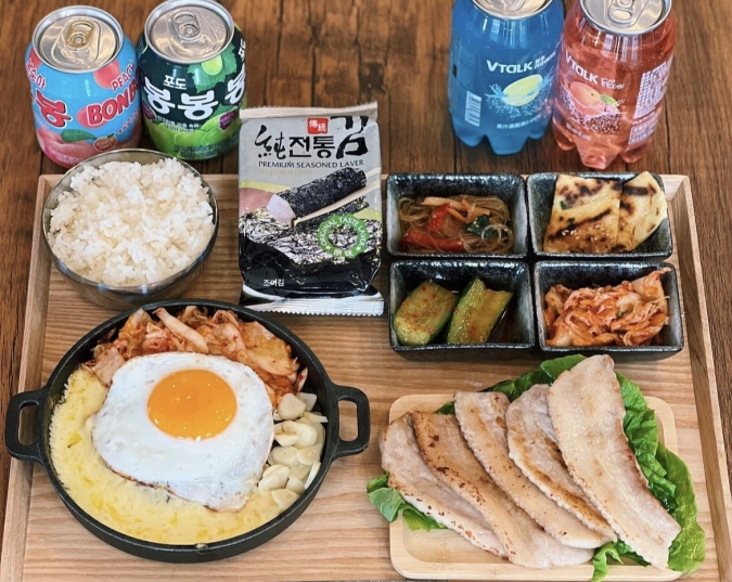 韓国料理 당당（ダンダン）福岡店　ランチチーズサムギョプサル