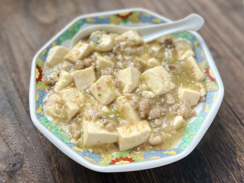 中願寺レシピ　白麻婆豆腐