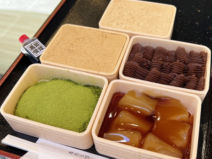 本わらび 風の矢　わらび餅