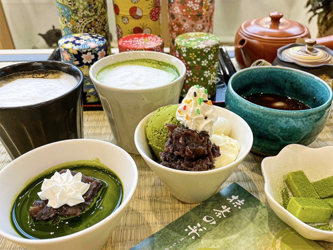 お茶の山口屋（旦過）カフェメニュー