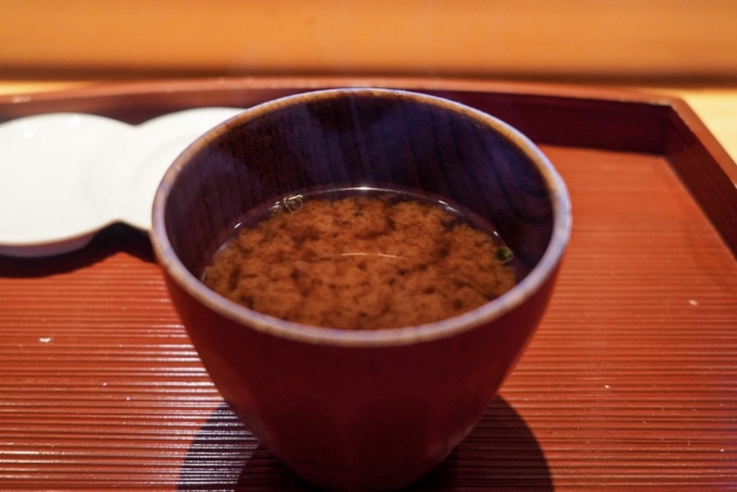 鮨と和の食 清吉（せいきち）：味噌汁