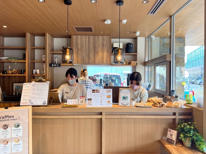 KOSelig JAPAN cafe（コーシェリジャパンカフェ）カウンター