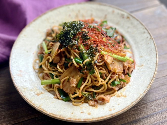 中願寺あゆみ　焼きそばレシピ