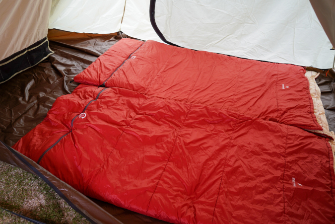 響灘キャンプベース：テント