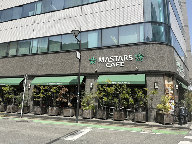 masters cafe外観