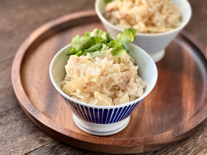 中願寺あゆみ　たけのこご飯レシピ