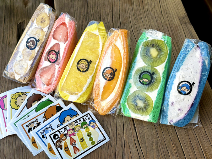 Mei Cafe（メイカフェ）・ダイワ博多　東海オンエアコラボフルーツサンド