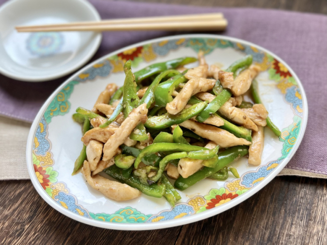 中願寺あゆみ　鶏むね肉炒め物レシピ