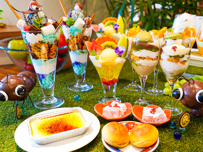 福岡サンパレス：サマーパフェコレクション2023‐パフェ食べ放題プラン-