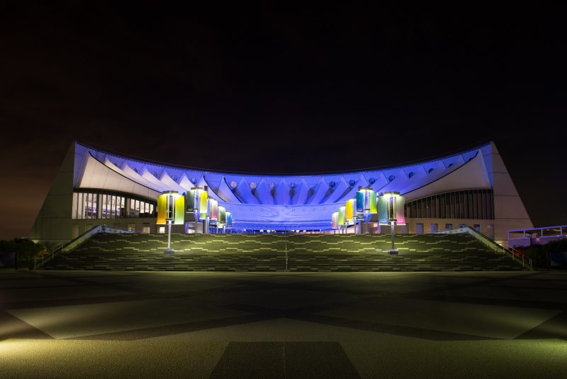 マリンワールド海の中道　夜のすいぞくかん
