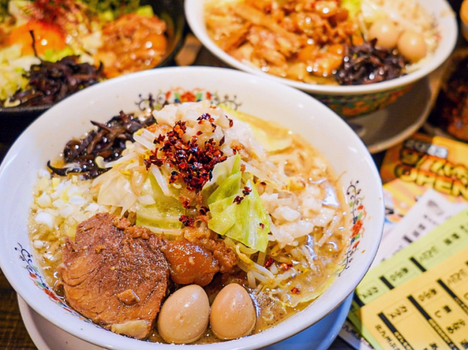 北九州ぶた麺 京町にヤドカリました。　二郎系ラーメン