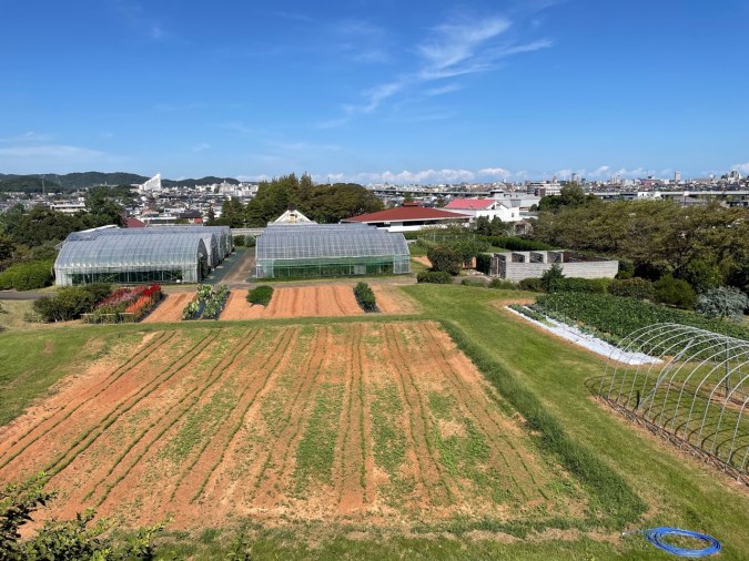 花農丘公園（はなのおかこうえん）北九州市立総合農事センター　展望台からの景色