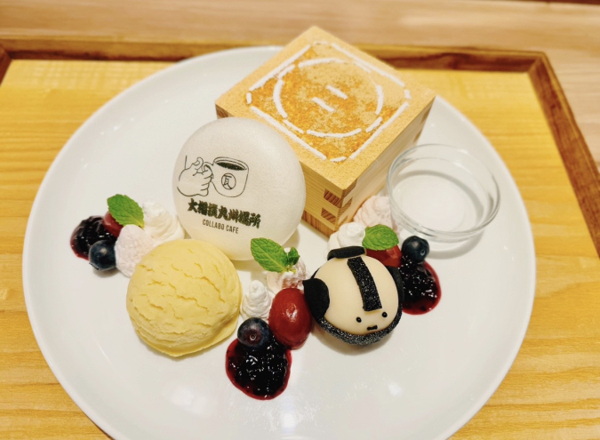 大相撲×kawara CAFE　和スイーツセット