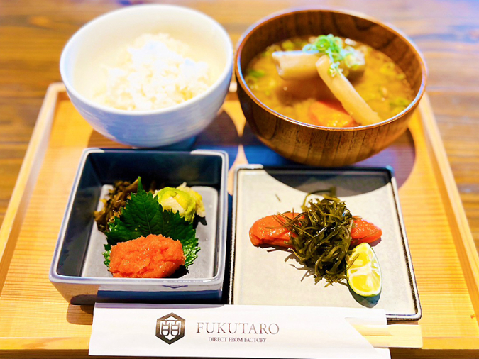 山口油屋福太郎 本社売店　ランチ